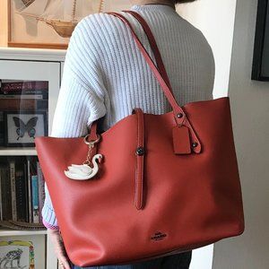 COACH MARKET TOTE --fits everything!